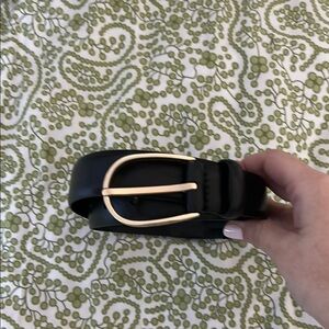 Zara Leather Belt Sz M Worn Once